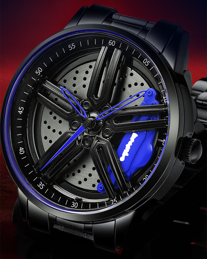 Fast & Furious Car Wheel Non Spinning Watch