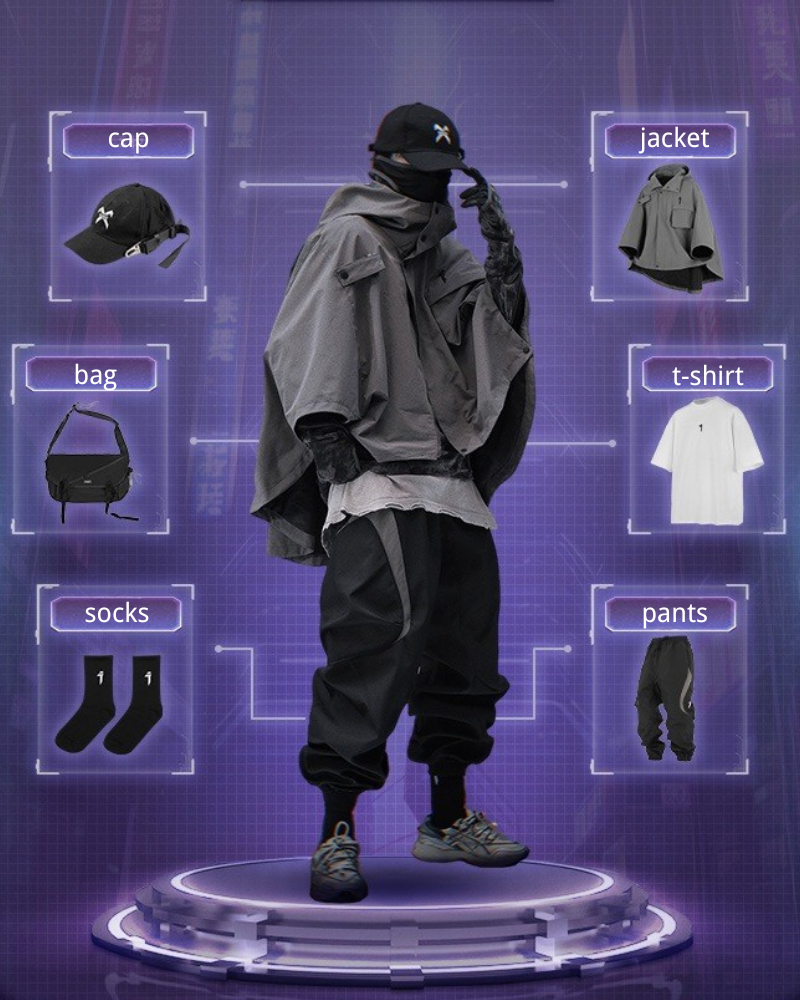 Functional Cape Jacket
