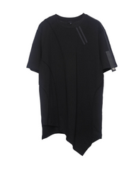 Functional Geometric Irregular T-Shirt