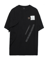 Functional Patchwork Cargo T-Shirt