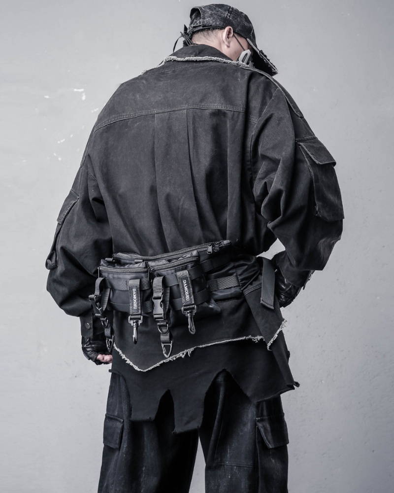 Heavyweight Fake Two-Piece Cargo Jacket