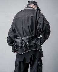 Heavyweight Fake Two-Piece Cargo Jacket