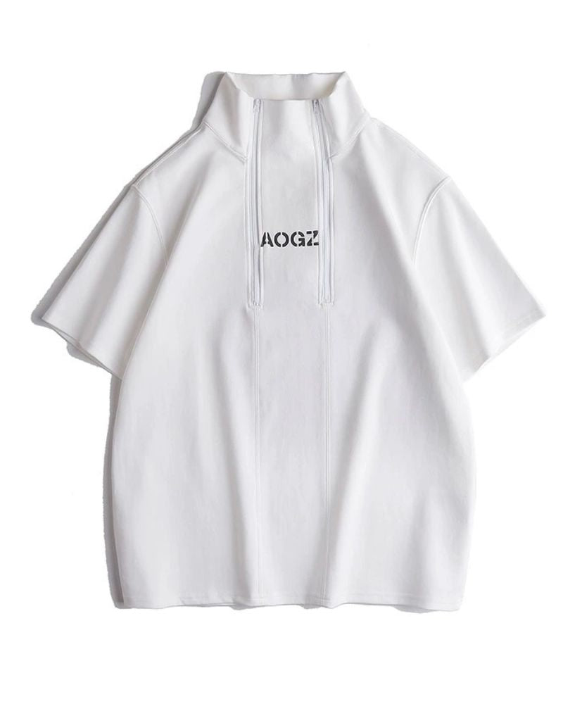 High Neck Unisex T-Shirt