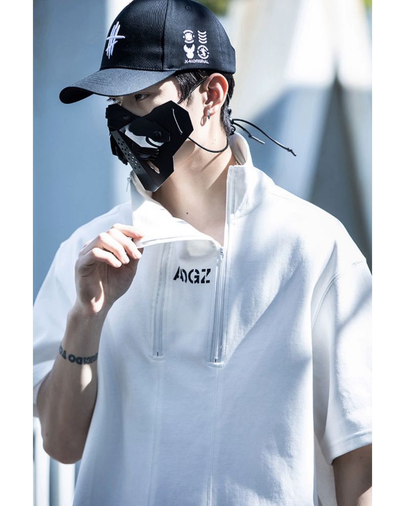 High Neck Unisex T-Shirt