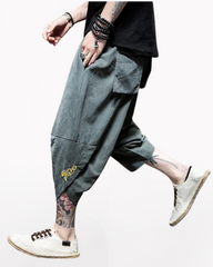 Japanese Crop Hakama Pants