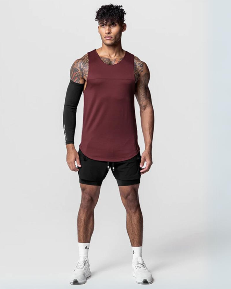 Base Layers Mens Sleeveless T-Shirt | Muscle Shirt