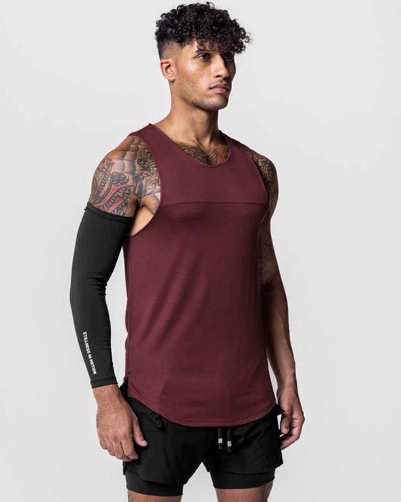 Base Layers Mens Sleeveless T-Shirt | Muscle Shirt