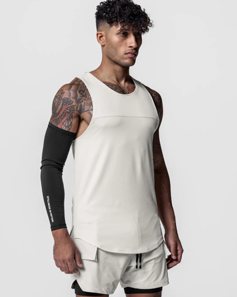 Base Layers Mens Sleeveless T-Shirt | Muscle Shirt