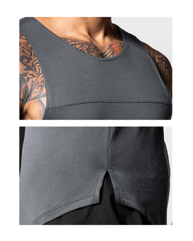 Base Layers Mens Sleeveless T-Shirt | Muscle Shirt