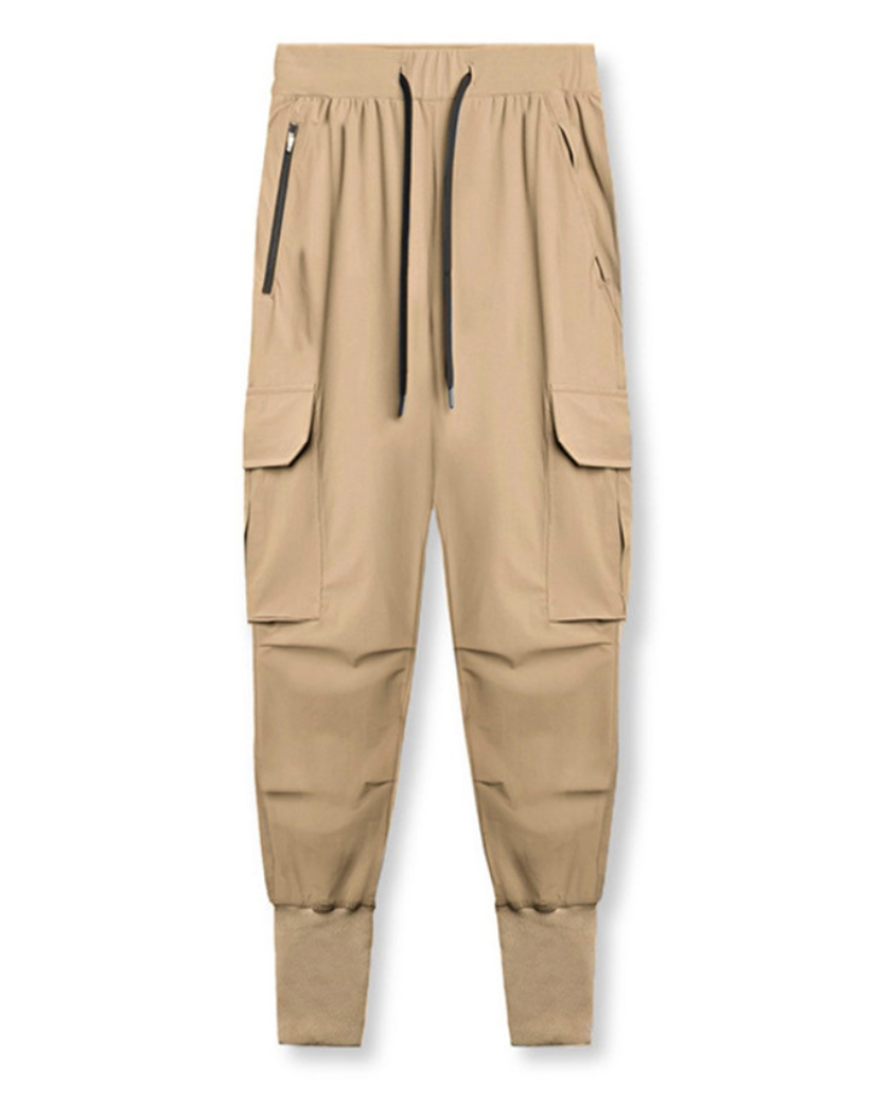 Multi-Pocket Casual Cargo Pants