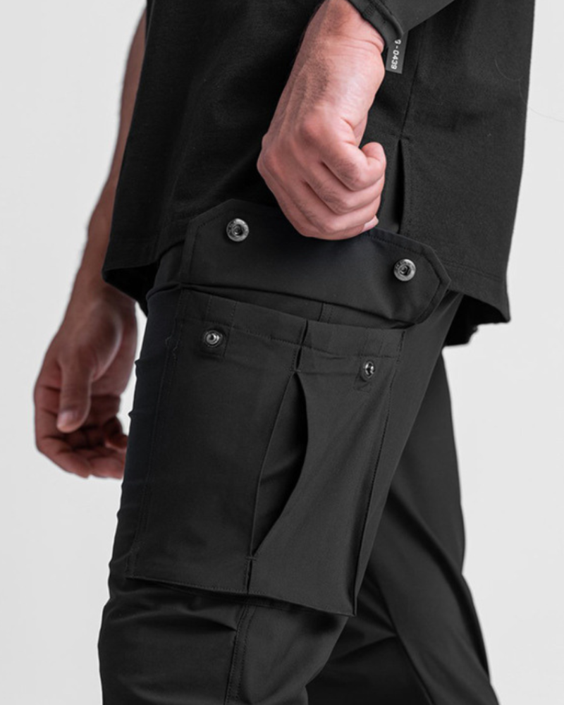 Multi-Pocket Casual Cargo Pants