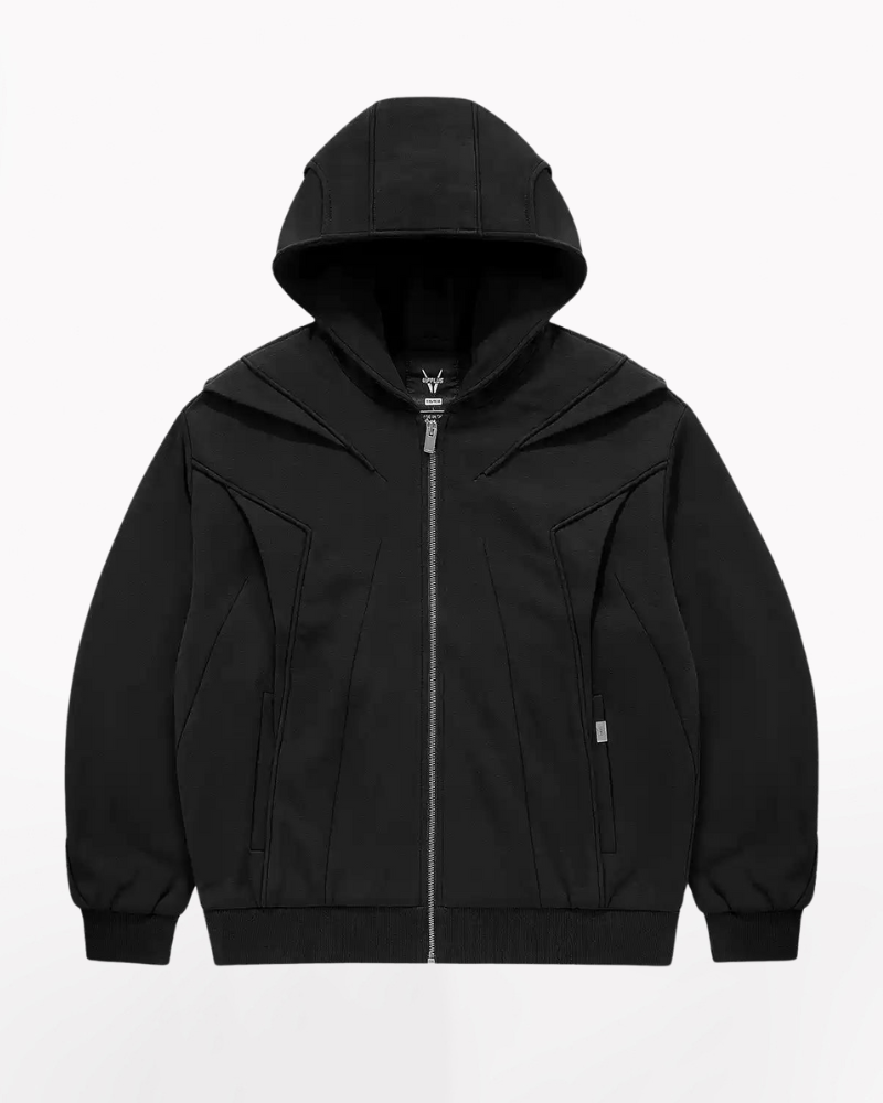 Multilayer Tactical Zip-up Hoodie