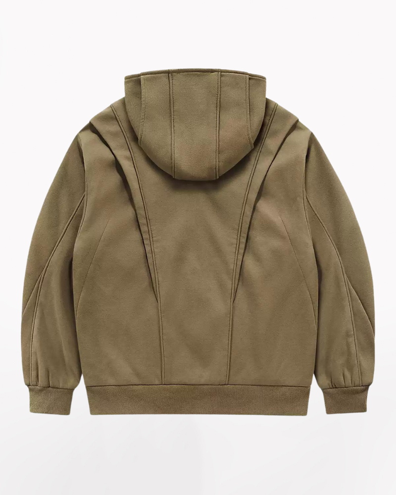 Multilayer Tactical Zip-up Hoodie