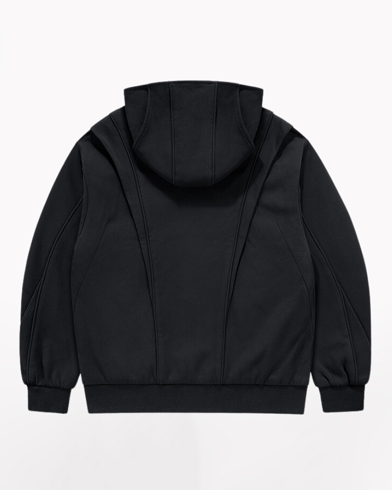 Multilayer Tactical Zip-up Hoodie