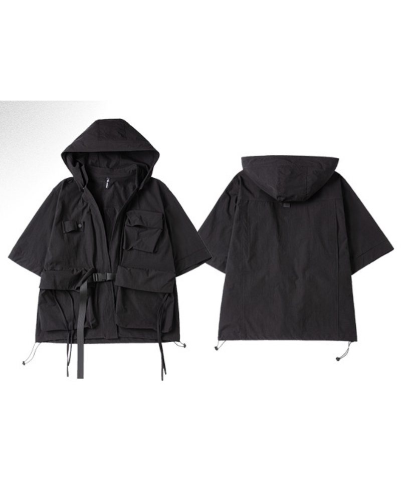 Ninja Unisex Kimono Hooded Jacket
