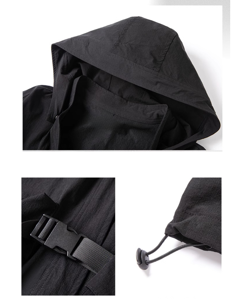 Ninja Unisex Kimono Hooded Jacket