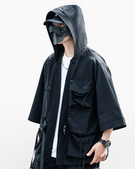 Ninja Unisex Kimono Hooded Jacket