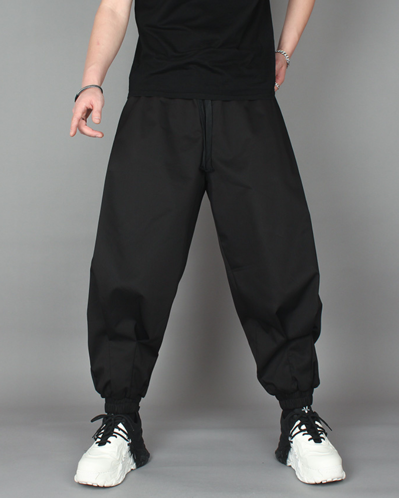 Plaid Harem Hakama Pants