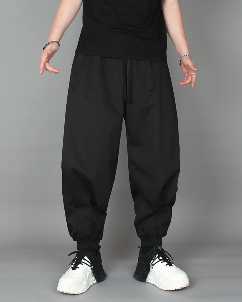 Plaid Harem Hakama Pants