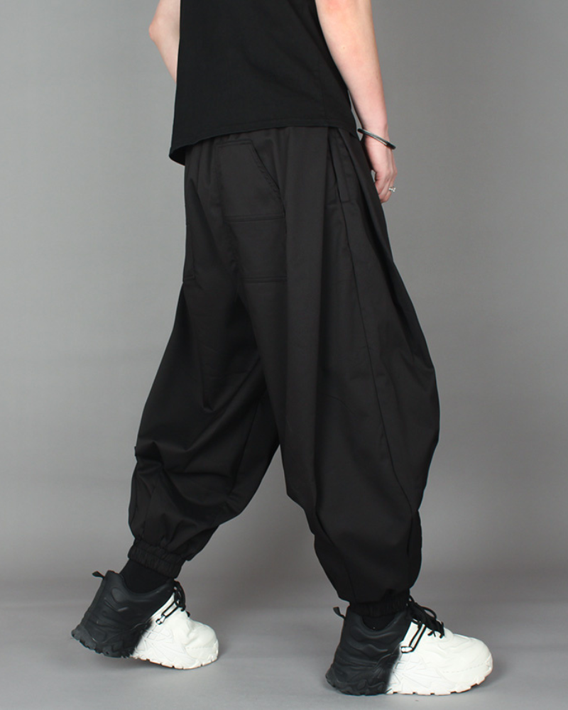 Plaid Harem Hakama Pants