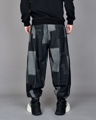 Plaid Harem Hakama Pants