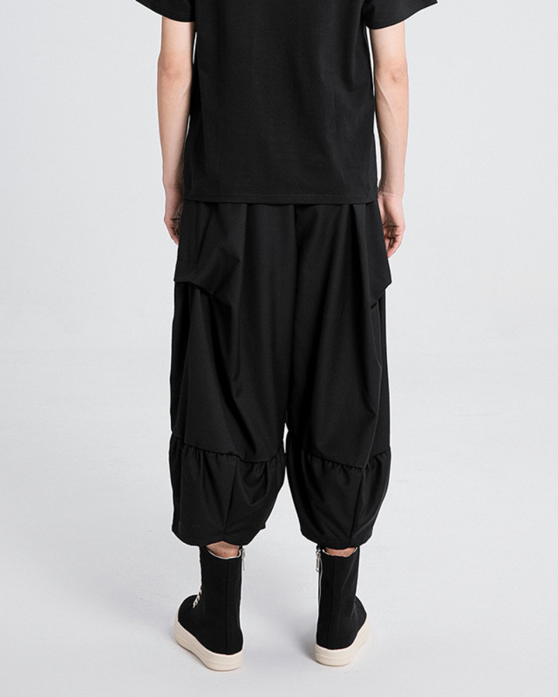 Pleated Hakama Pants
