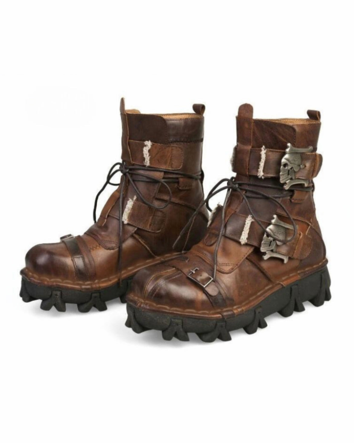 Punk Skull Unisex Motorcycle Riding Boots
