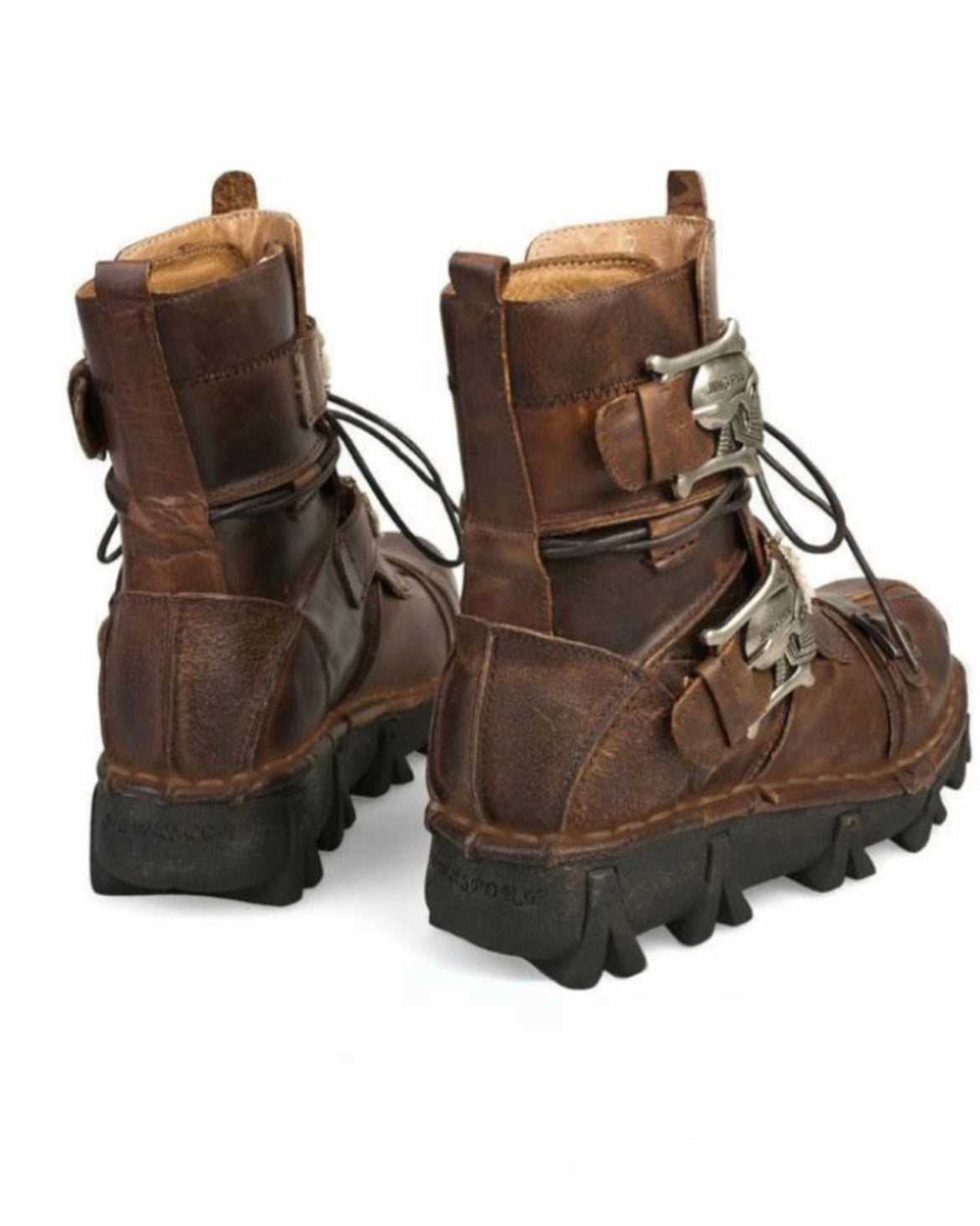 Punk Skull Unisex Motorcycle Riding Boots