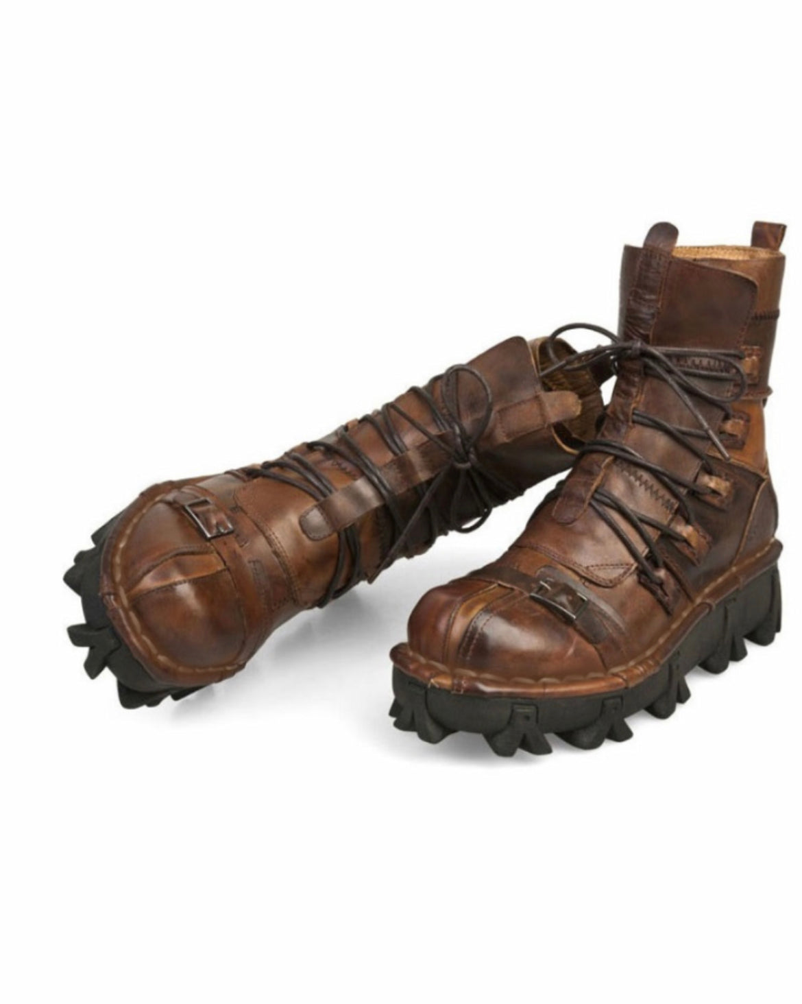 Punk Style Unisex Motorcycle Riding Boots