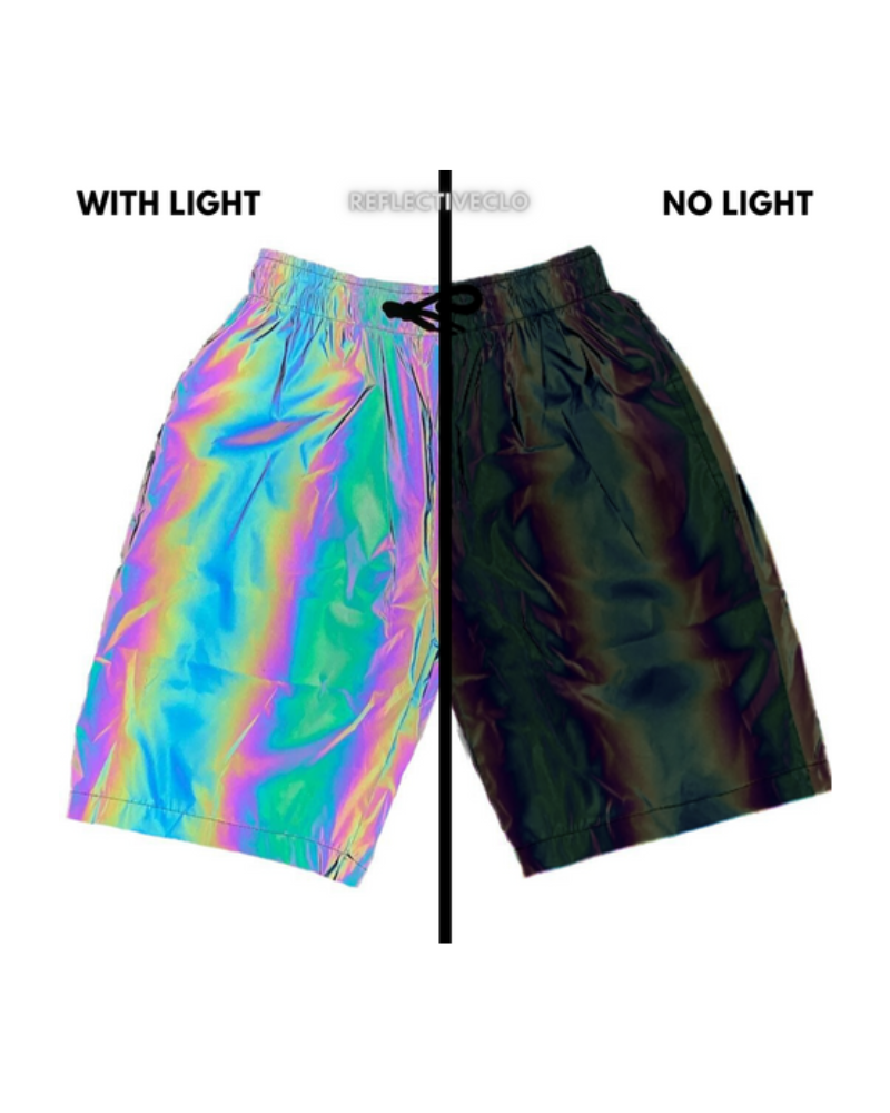 Rave Clothing Reflective Shorts
