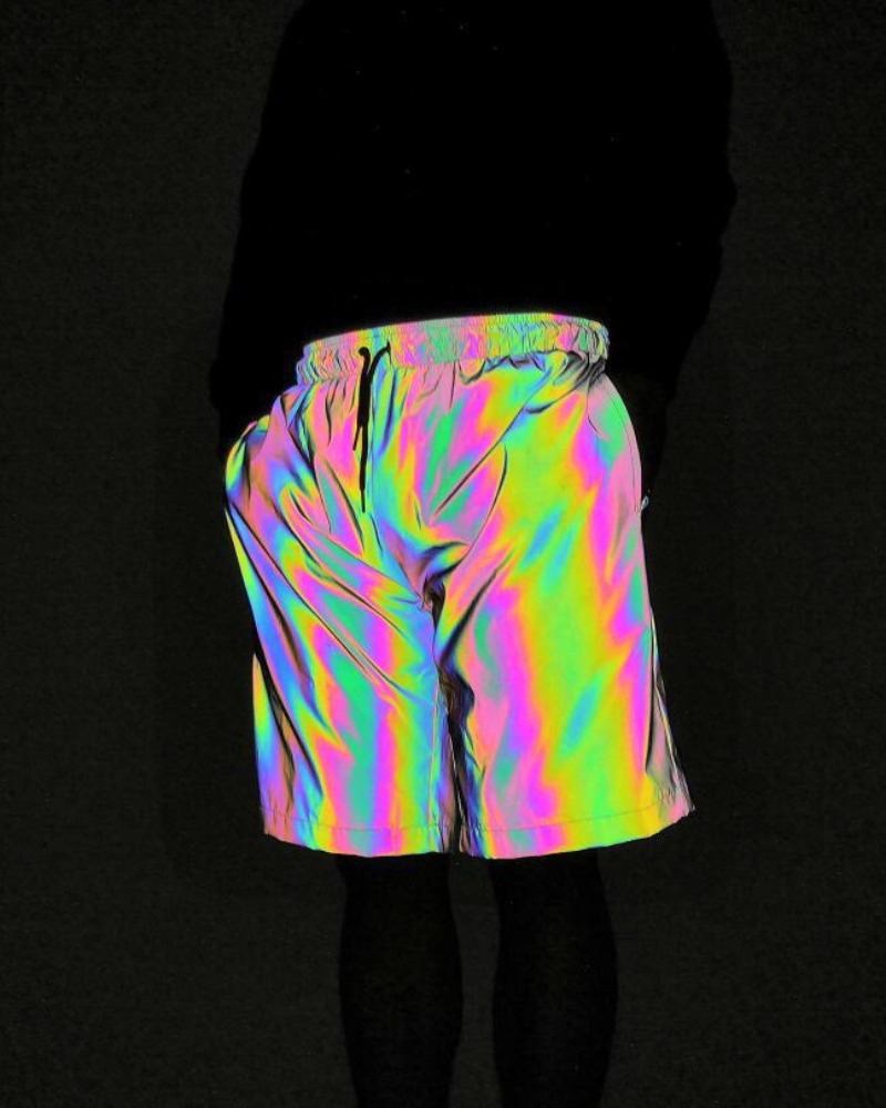 Rave Clothing Reflective Shorts