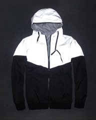 Color Block Reflective Jacket