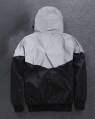 Color Block Reflective Jacket