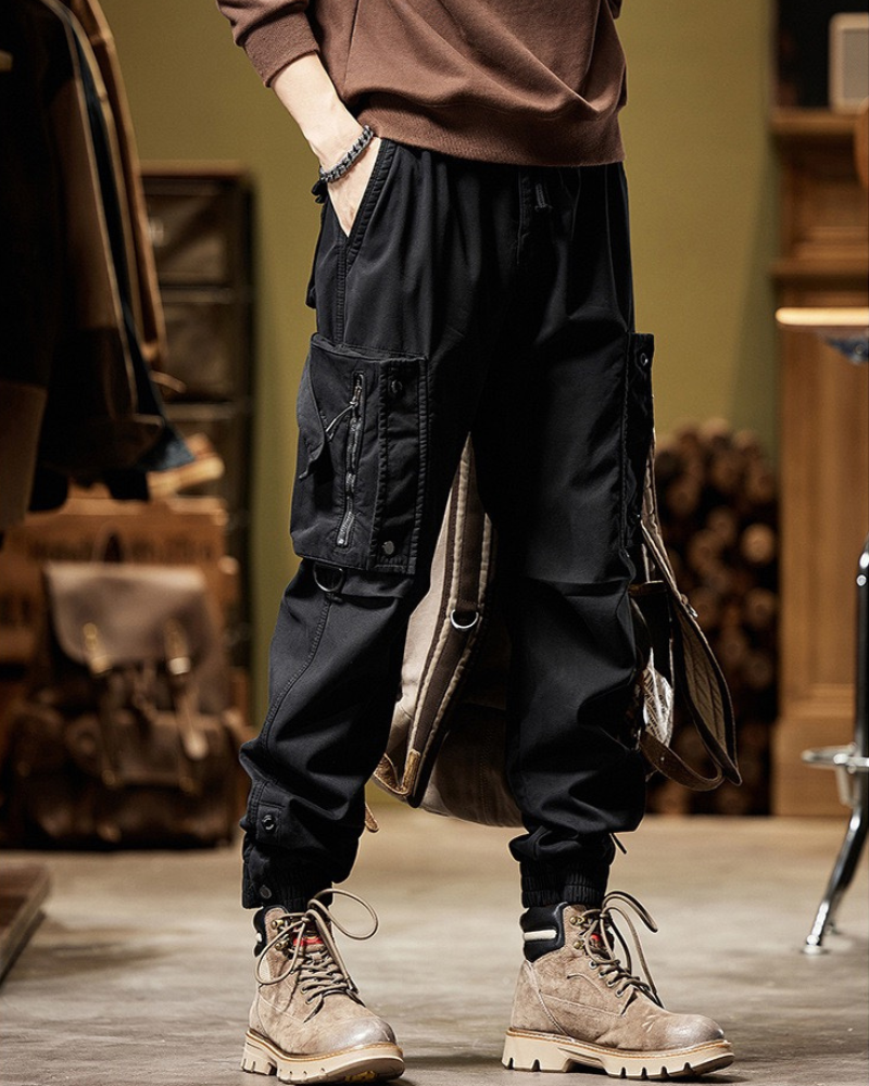 Side Pockets Cargo Pants