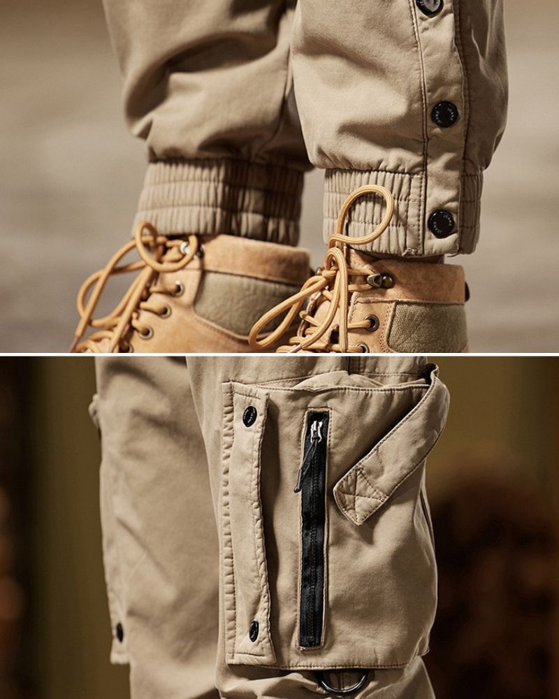 Side Pockets Cargo Pants