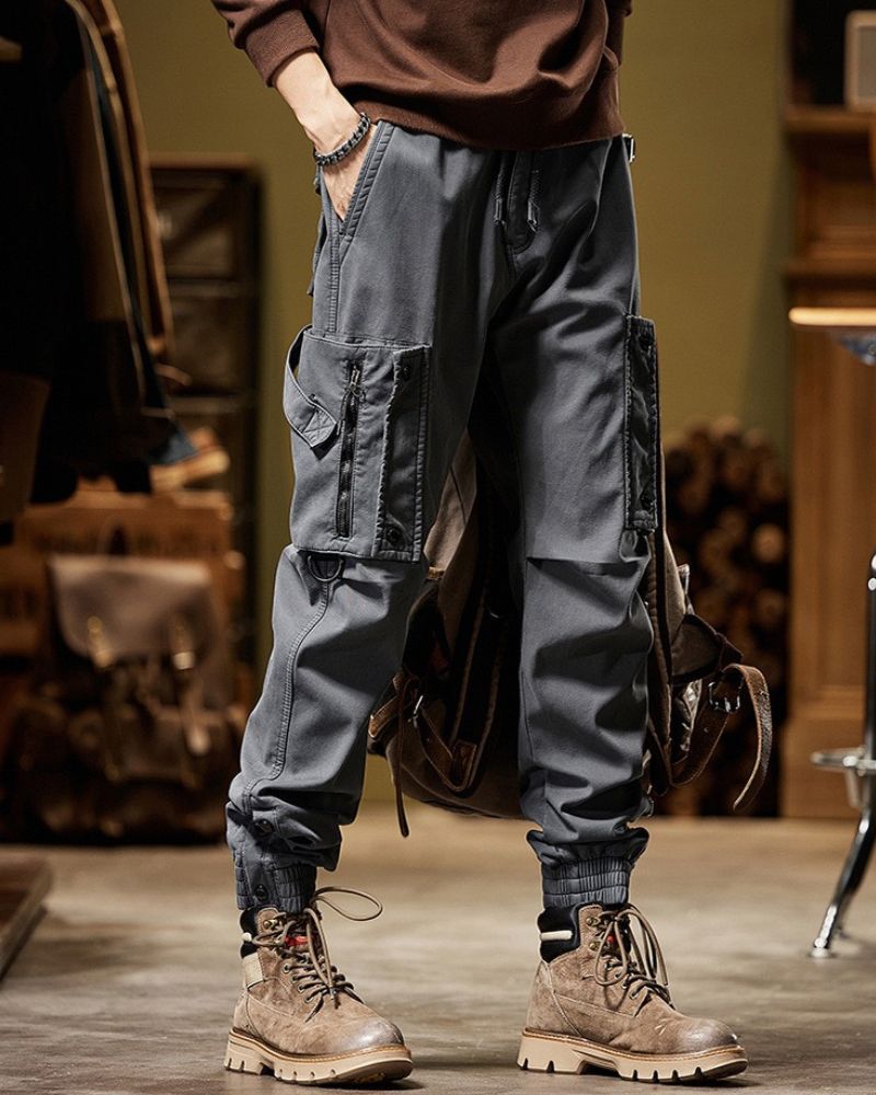 Side Pockets Cargo Pants