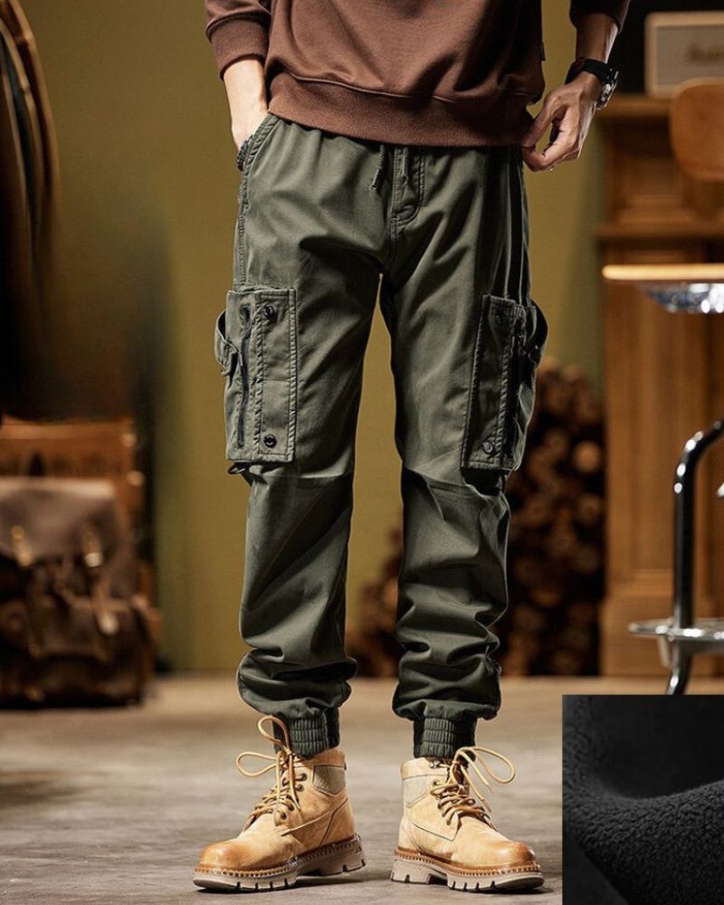 Side Pockets Cargo Pants