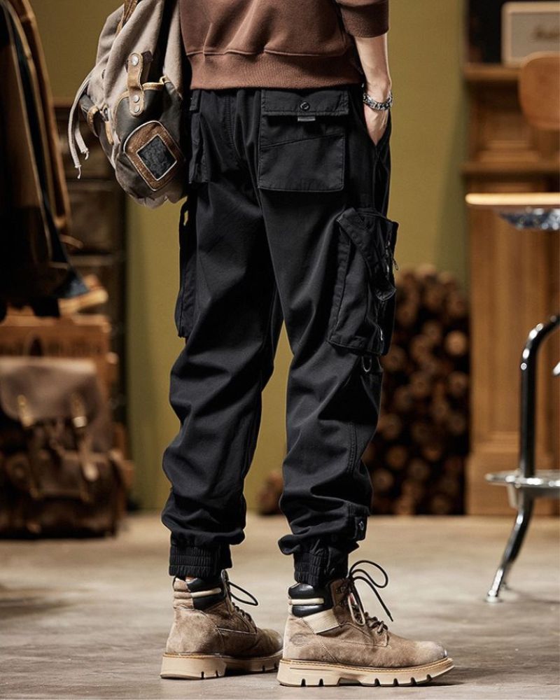 Side Pockets Cargo Pants