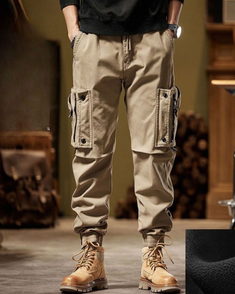 Side Pockets Cargo Pants
