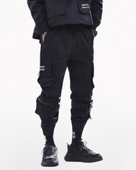 Slim Black Cargo Pants