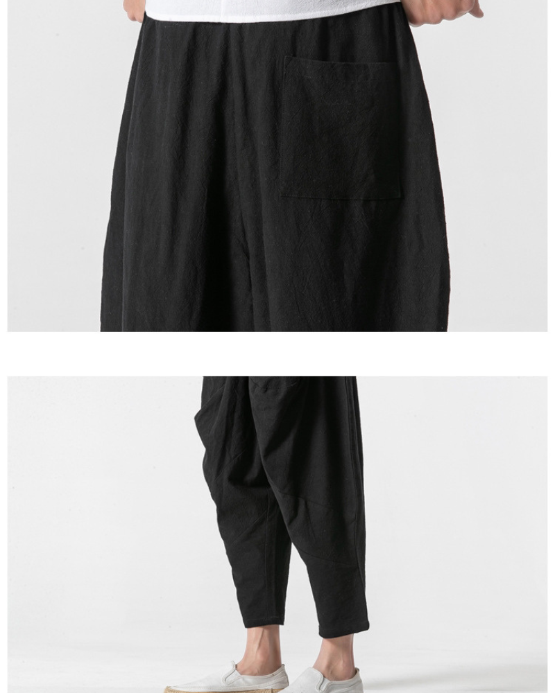 Street Loose Hakama Pants