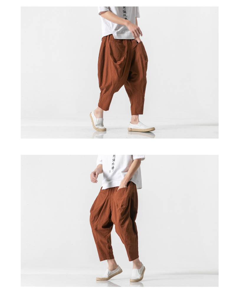 Street Loose Hakama Pants