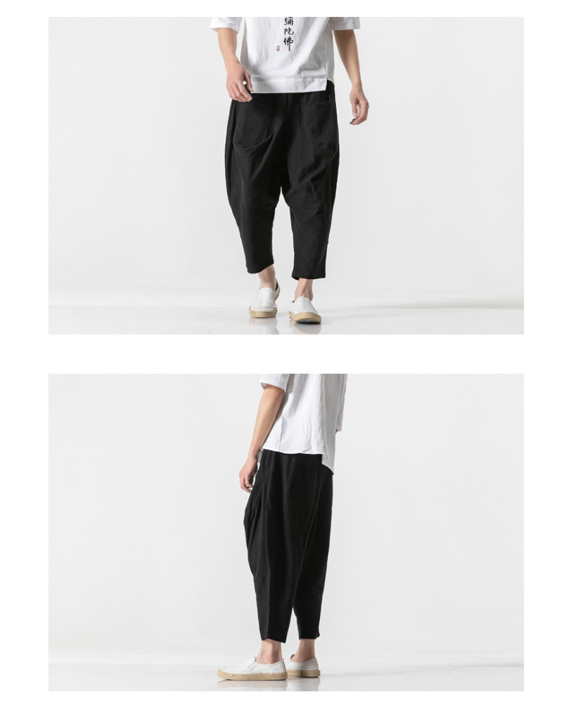 Street Loose Hakama Pants