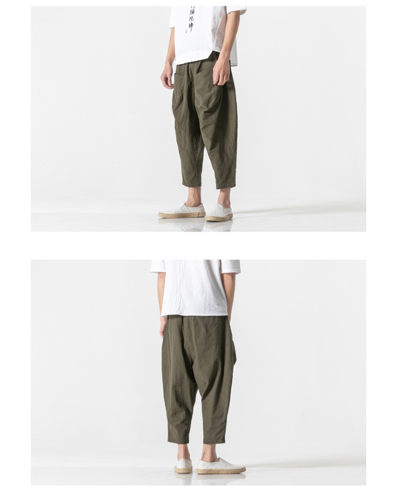 Street Loose Hakama Pants