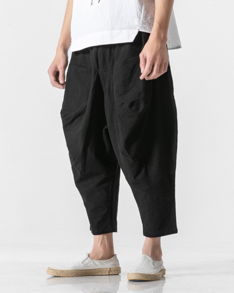 Street Loose Hakama Pants
