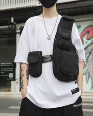 Streetwear Chest Bag Half Vest