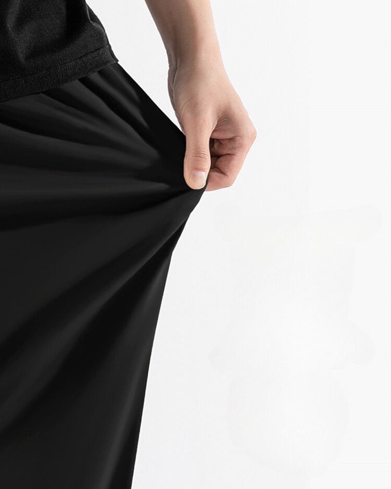 Summer Ice Silk Jogger Pants