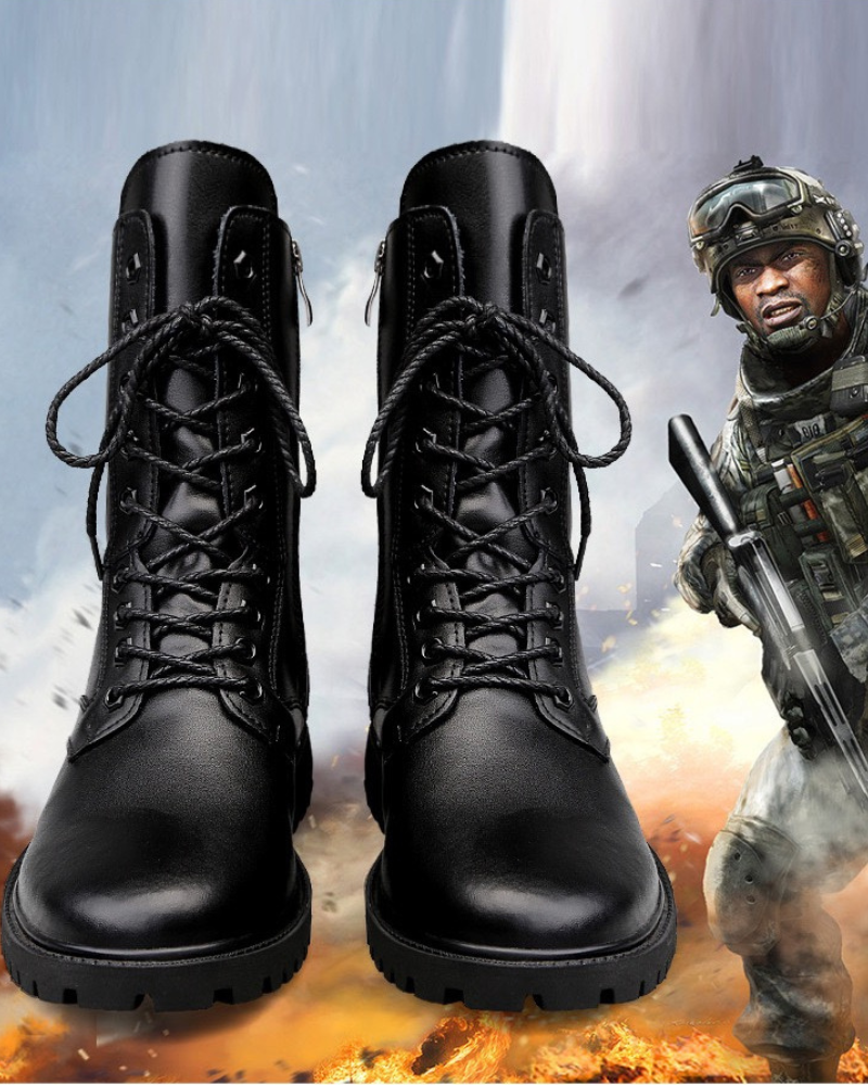 Tactical Leather Boots