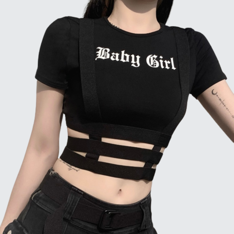 Baby Girl Black Top