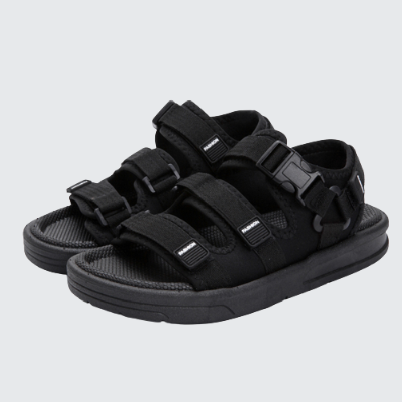 Black Techwear Sandal